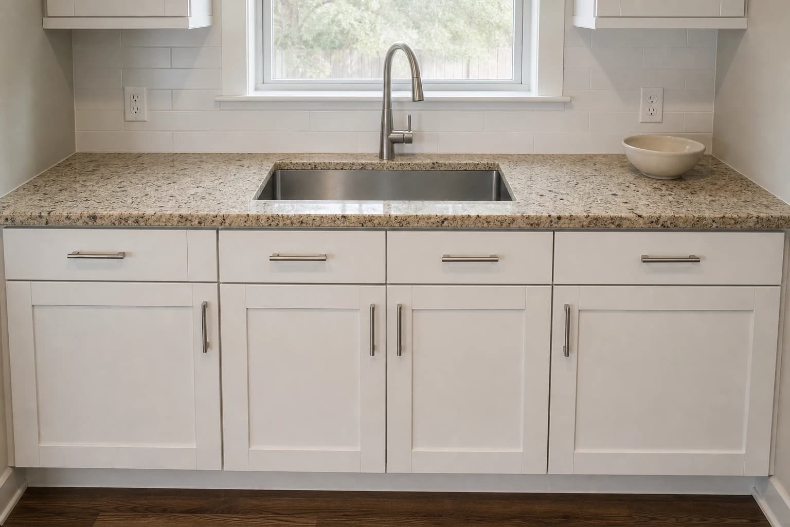 Santa Cecilia Granite. AI design visualization.
